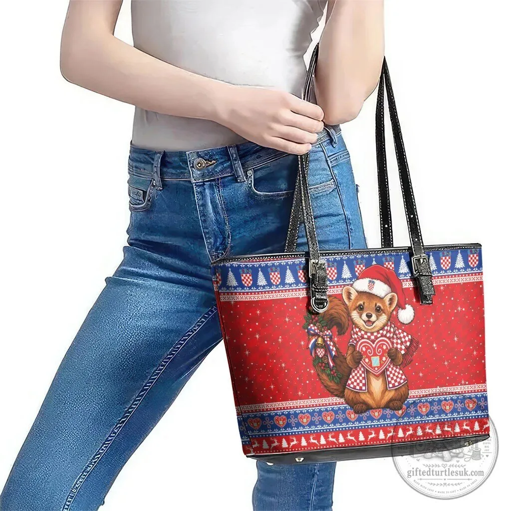 Croatian Christmas Kuna Licitar Heart Winter Holiday Tote Bag 14 Croatian Christmas Kuna Licitar Heart Winter Holiday Tote Bag
