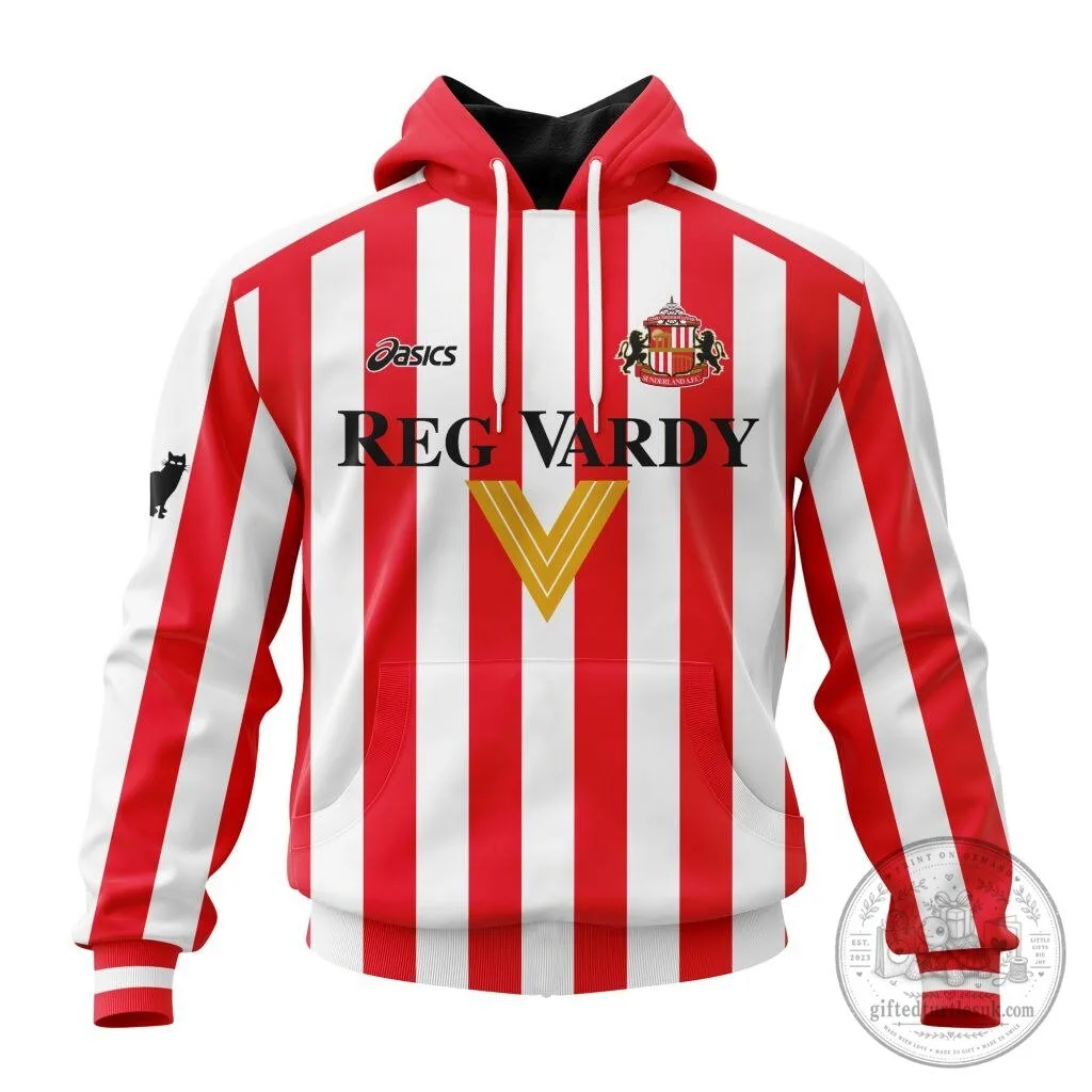 Sunderland Football Club 1999-2000 Home Kit Style Hoodie
