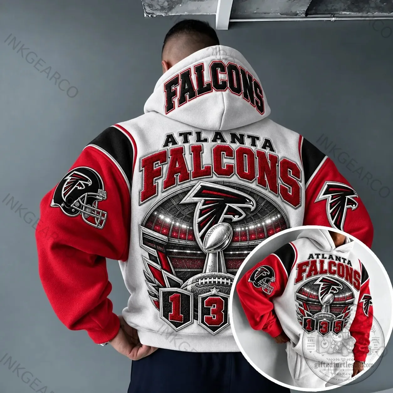 Atlanta Falcons Super Bowl Champions Football Team Hoodie