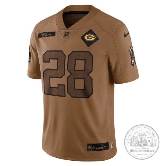 Green Bay Packers Salute to Service 2023 Football Jersey