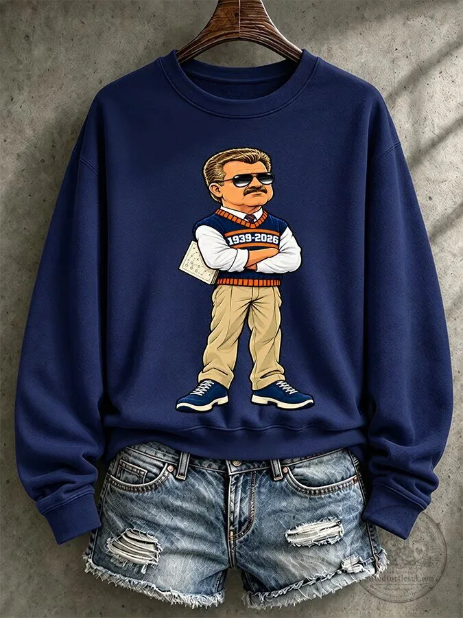 Ted Lasso Coach Beard Cartoon Character Sweatshirt