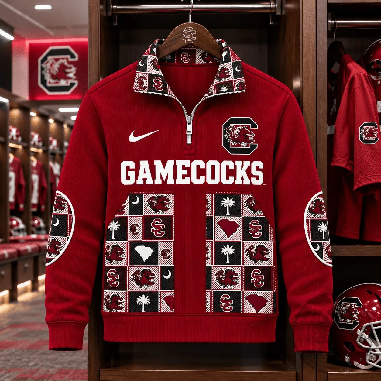 South Carolina Gamecocks Quarter-Zip Fleece Sweatshirt