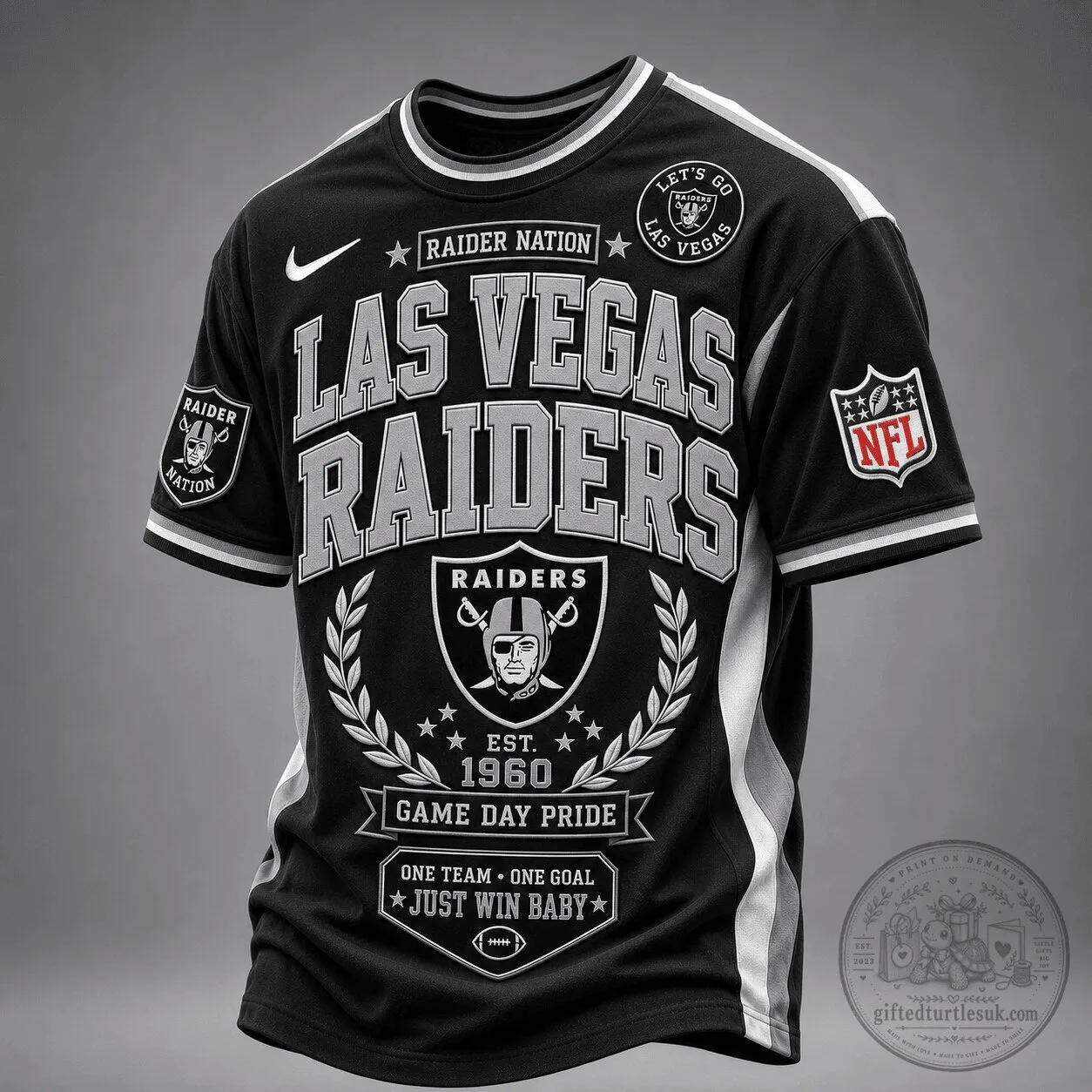 Las Vegas Raiders Football Fan Shirt NFL Game Day Pride T-Shirt
